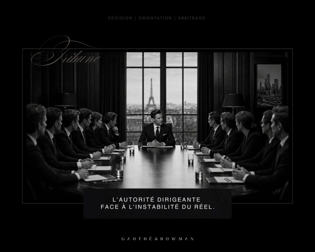 L'AUTORITÉ DIRIGEANTE. GAUTHÉ&BOWMAN. PARIS