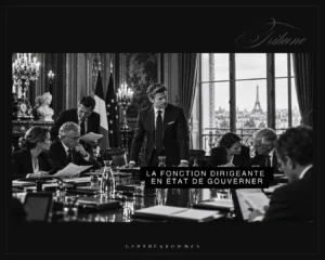 LA FONCTION DIRIGEANTE EN ETAT DE GOUVERNER. GAUTHE&BOWMAN. PARIS